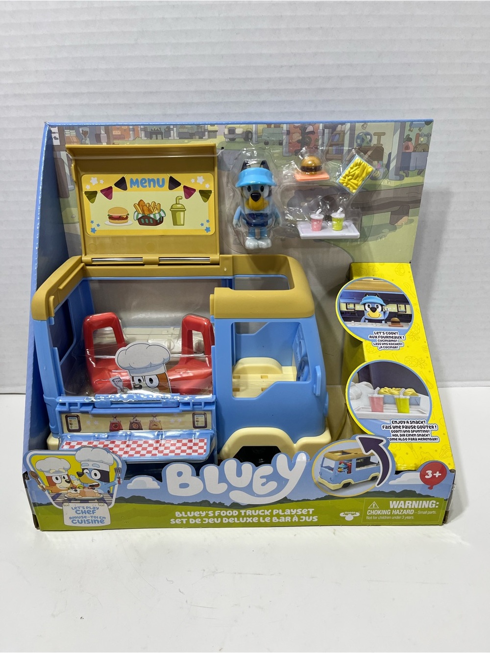 Bluey’s Transforming Food Truck Playset NWT